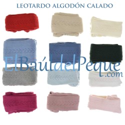 Leotardo Calado Aluminio 221 Lateral Algodón Cálido de Cóndor 2